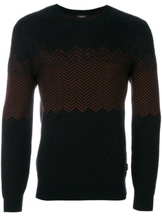 толстовка с контрастной вставкой  Calvin Klein