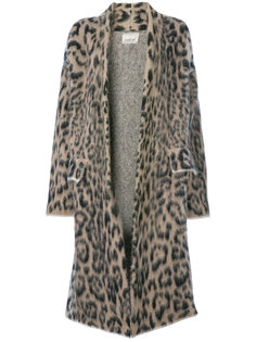 пальто с леопардовым рисунком Laneus