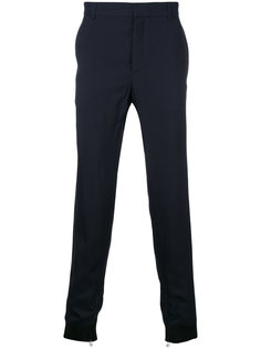 классические брюки с контрастными манжетами Lanvin