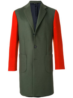 пальто дизайна колор-блок Lc23