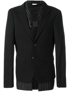 пиджак в тонкую полоску Comme Des Garçons Homme Plus