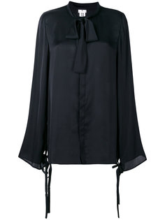 блузка с завязкой на мягкий бант  Comme Des Garçons Noir Kei Ninomiya
