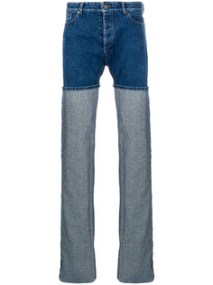 джинсы с отворотными панелями Y / Project