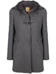 пальто миди с капюшоном  Fay