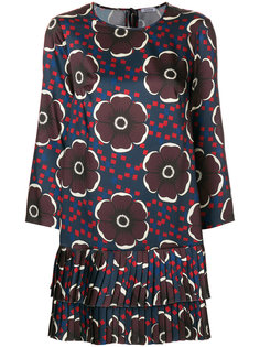 платье с длинными рукавами с цветочным принтом P.A.R.O.S.H.