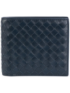 плетеная визитница Bottega Veneta