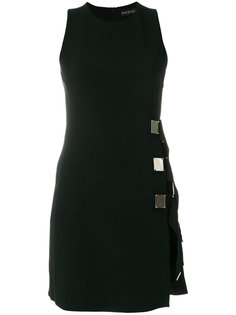 платье мини с отделкой квадратами David Koma