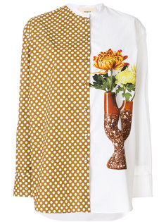 рубашка в горох с цветочным принтом Ports 1961
