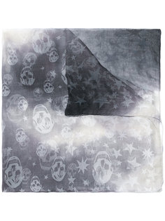 платок с принтом Alexander McQueen