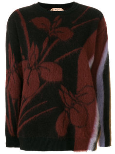 джемпер с цветочным узором Nº21