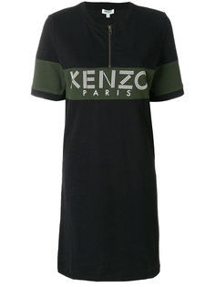 платье футболочного кроя с принтом Kenzo