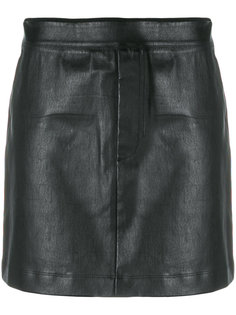 эластичная мини-юбка  Helmut Lang