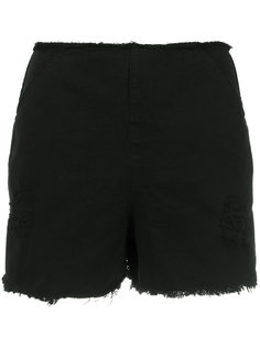 raw edged shorts Osklen