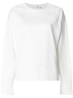 свитер с английской вышивкой Rag & Bone