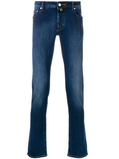 джинсы кроя слим Jacob Cohen