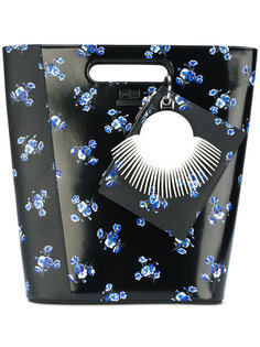 сумка-тоут с цветочным принтом  Kenzo