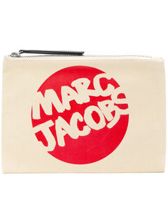 клатч с принтом логотипа Marc Jacobs