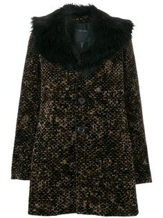вельветовое пальто с принтом  Marc Jacobs