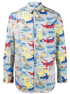 рубашка с абстрактным принтом Comme Des Garçons Shirt