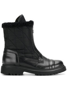 сапоги с отделкой из овчины Moncler