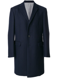 однобортное пальто Z Zegna
