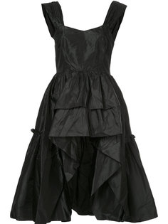 топ с пышной, удлиненной баской Isa Arfen