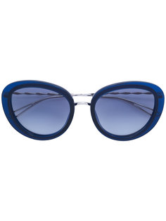 солнцезащитные очки в объемной оправе Elie Saab