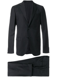 костюм в тонкую полоску Z Zegna