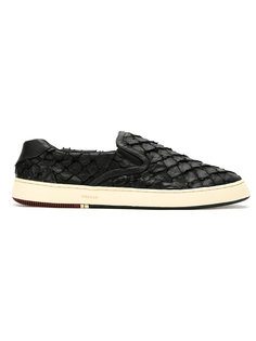 textured slip-on sneakers Osklen