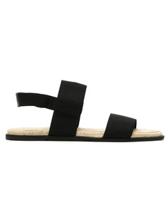 leather flat sandals Osklen