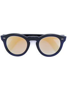 круглые солнцезащитные очки с зеркальными линзами Cutler & Gross