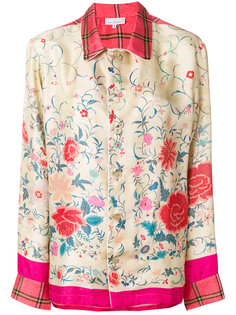 блузка с цветочной вышивкой  Pierre-Louis Mascia