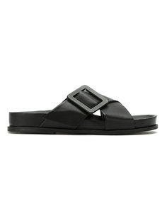 leather slides Osklen