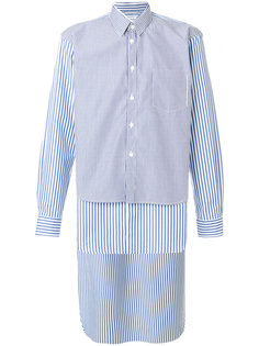 рубашка с неравномерным подолом Comme Des Garçons Shirt