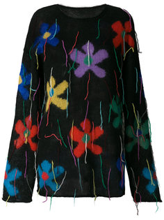 объемный свитер с цветочным рисунком Ports 1961