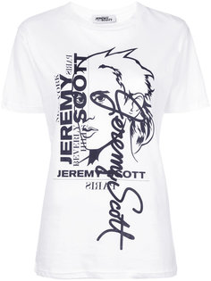 футболка с принтом логотипа Jeremy Scott