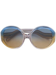 круглые солнцезащитные очки Chloé Eyewear