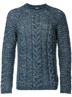 свитер вязки косичкой Woolrich