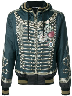 куртка-бомбер в стиле милитари Dolce & Gabbana