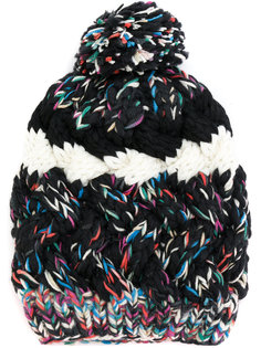 шапка крупной вязки с помпоном Missoni