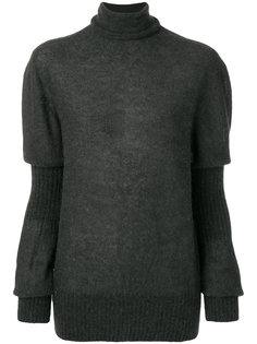 свитер с рукавами с многослойным эффектом Lemaire