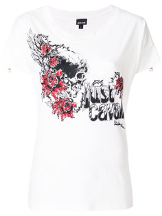 футболка с логотипом Just Cavalli