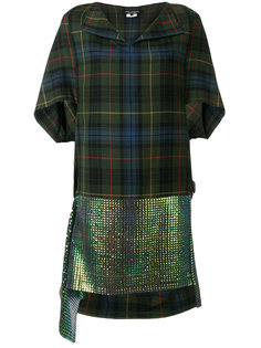 платье с панельным дизайном и пайетками Junya Watanabe Comme Des Garçons