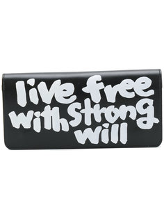 кошелек Live Free With Strong Will  Comme Des Garçons Wallet