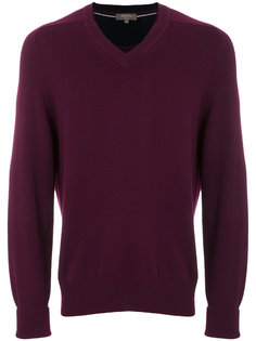 джемпер с V-образным вырезом N.Peal