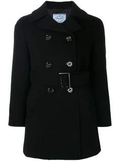 двубортный бушлат Prada