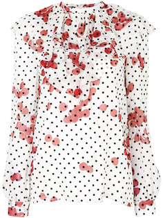 блузка в горох Giambattista Valli