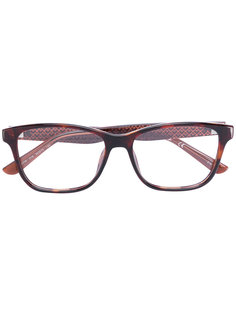 square shaped glasses Lacoste
