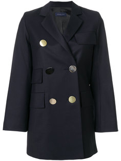 пальто с контрастными пуговицами  Eudon Choi