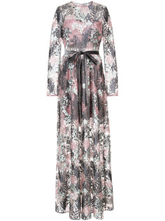 floral embroidered maxi dress Alexis